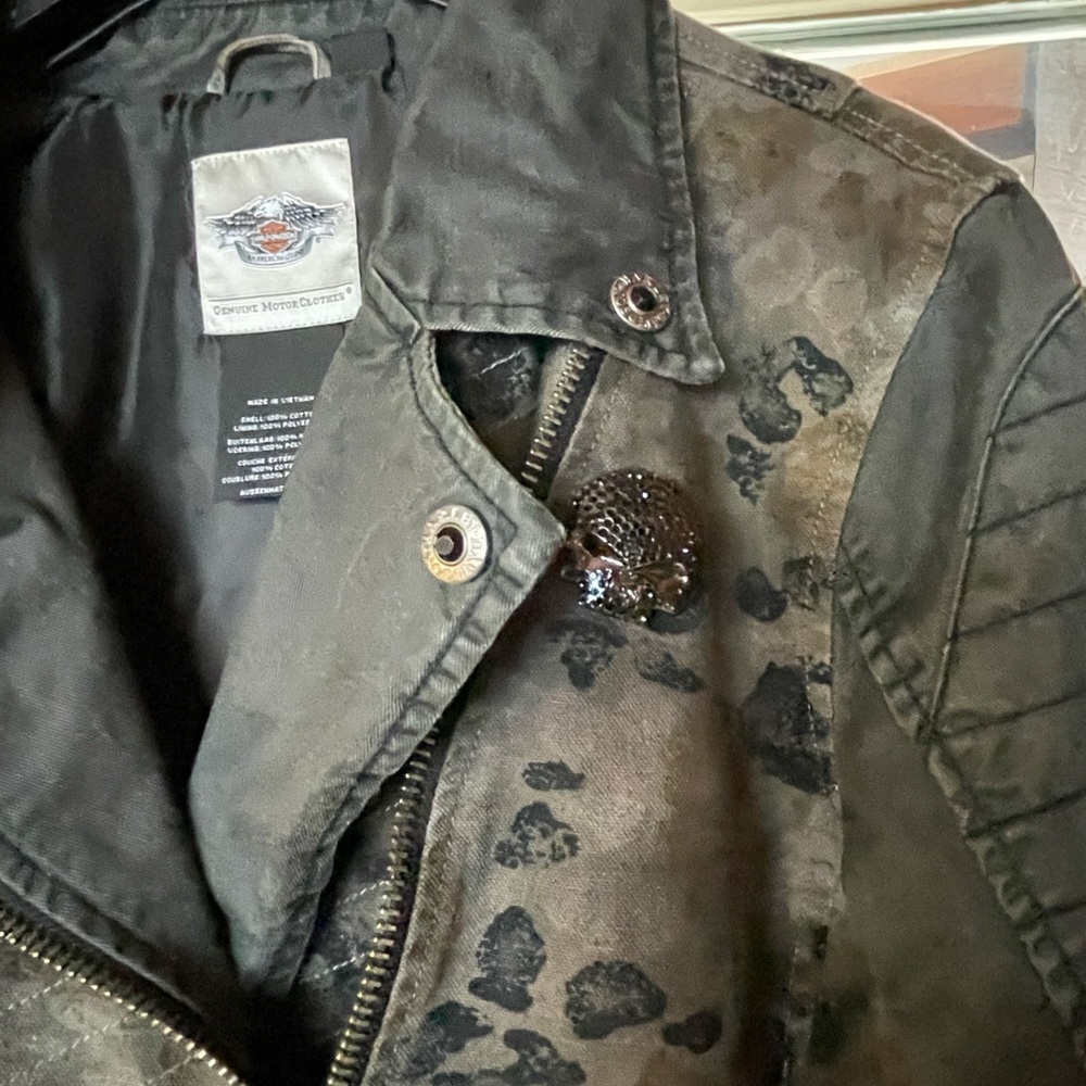 Harley Davidson Unique Jean Jacket